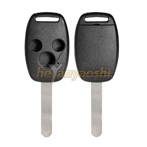 Picture of Stronger Replacement 3 Buttons Remote Shell for Honda W/ Chip Holder 