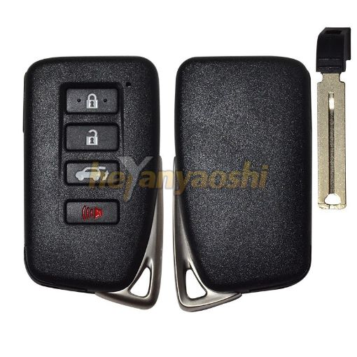 Picture of Replacement 4 Buttons Smart Remote Shell  for Lexus HYQ14FBB