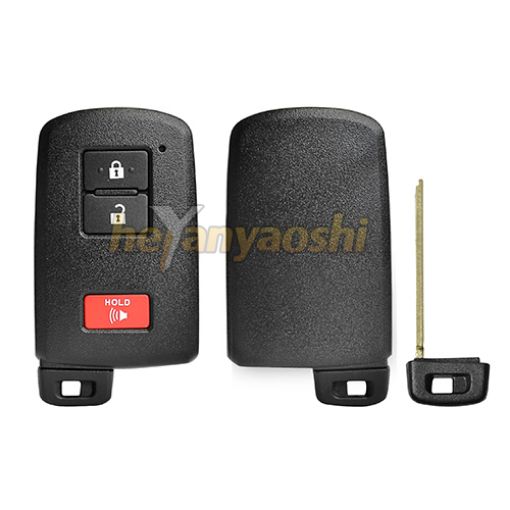 Picture of Replacement 3 Buttons Smart Remote Shell  for Toyota HYQ14FBA