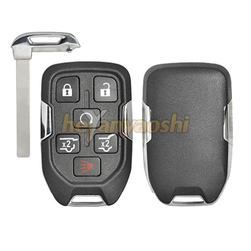 Picture of Replacement 6 Buttons Smart Remote Shell for Chevrolet HYQ1AA, HYQ1EA