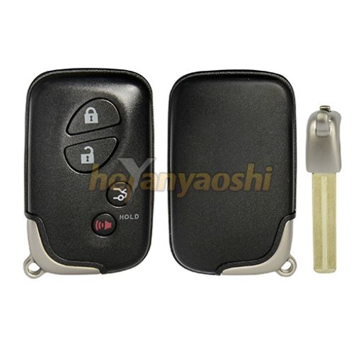 Picture of Replacement 4 Buttons Smart Remote Shell  for Lexus HYQ14AAB