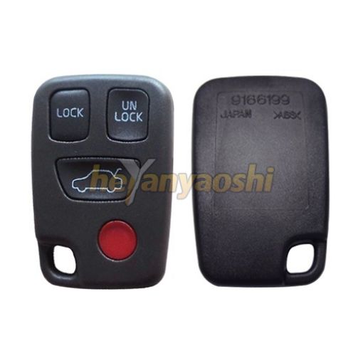 Picture of Replacement 4 Buttons Keyless Entry Remote Shell  for Volvo HYQ1512J 