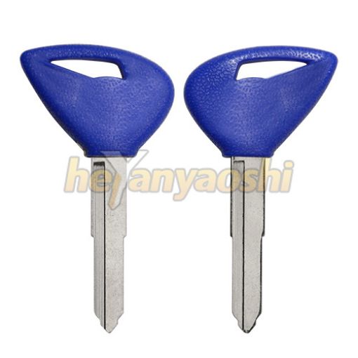 Picture of Yamaha Motorcycle Key Shell                         Blue Color  