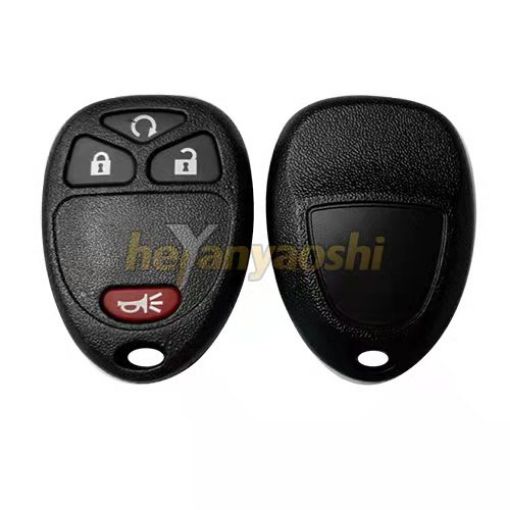 Picture of Replacement 4 Buttons Keyless Entry Remote Shell for GM W/ O Battery Space KOBGT04A