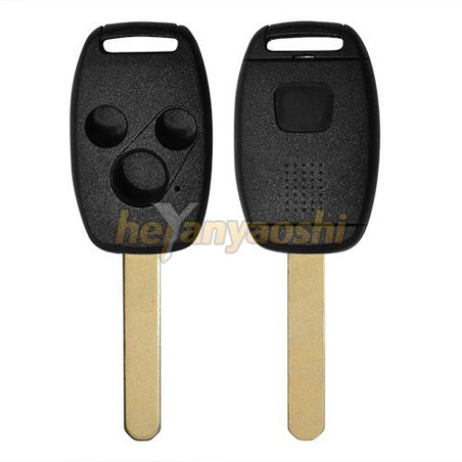 Picture of Replacement 3 Buttons Remote Shell for Honda W/ O Chip Holder 