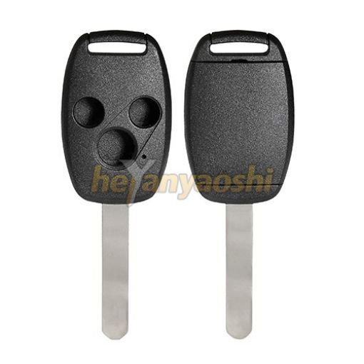 Picture of Stronger Replacement 3 Buttons Remote Shell for Honda W/ O Chip Holder 