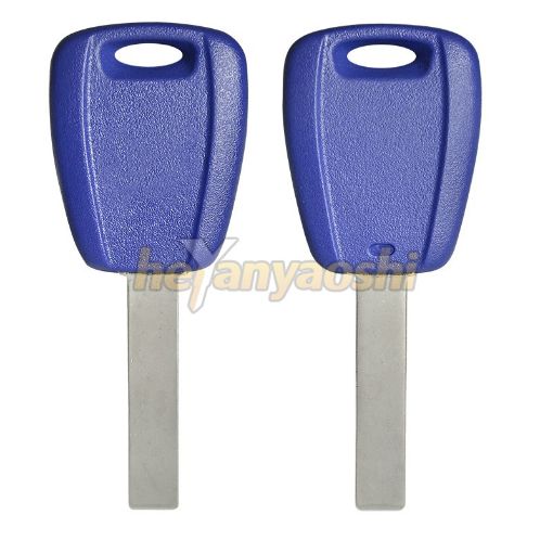 Picture of Transponder Key Shell for Fiat HU83(Blue)