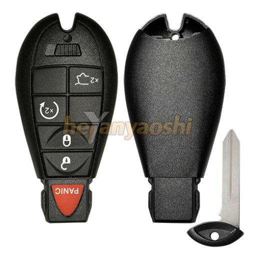 Picture of Aftermarket 5 Buttons Proximity Remote Key for Chrysler IYZ-C01C