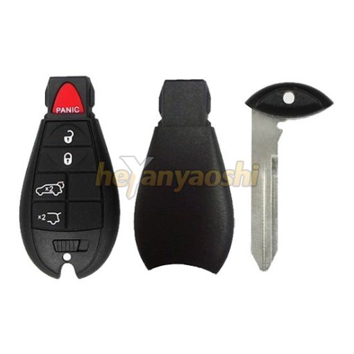 Picture of Aftermarket 5 Buttons Proximity Remote Key for Chrysler IYZ-C01C