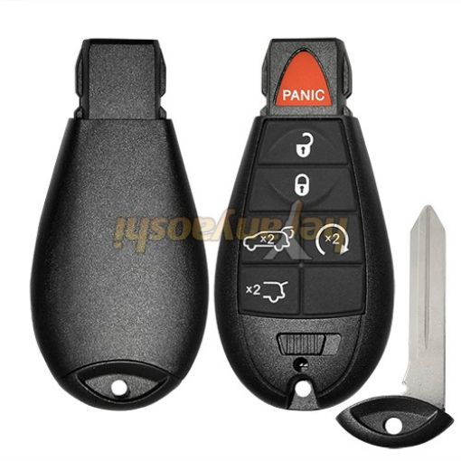 Picture of Aftermarket 6 Buttons Proximity Remote Key for Chrysler IYZ-C01C