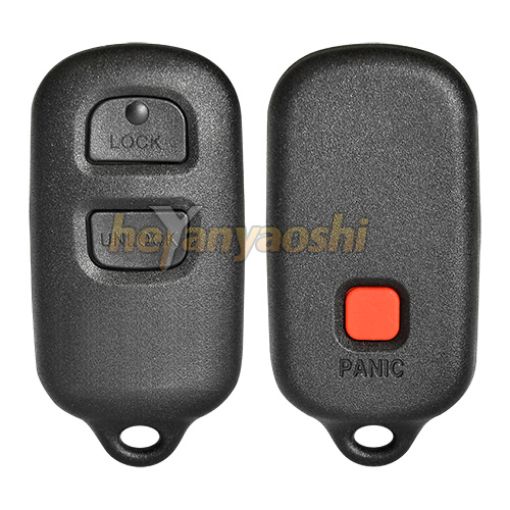 Picture of Aftermarket 3 Buttons Keyless Entry Remote Key for Toyota HYQ12BBX / HY12BAN