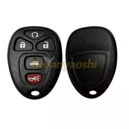 Picture of Aftermarket 5 Buttons Keyless Entry Remote Key for GM  KOBGT04A