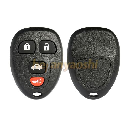 Picture of Aftermarket 4 Buttons Keyless Entry Remote Key for GM  OUC60270 / OUC60221