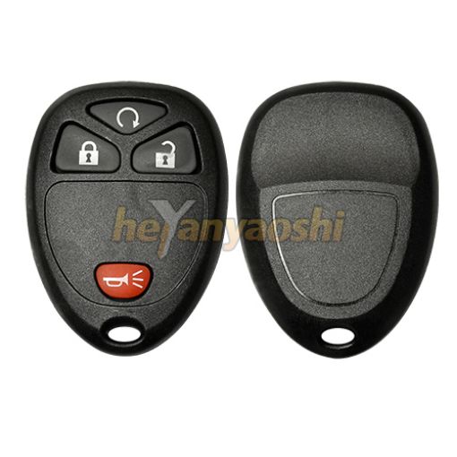 Picture of Aftermarket 4 Buttons Keyless Entry Remote Key for GM  OUC60270 / OUC60221