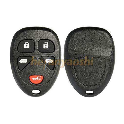 Picture of Aftermarket 5 Buttons Keyless Entry Remote Key for GM  KOBGT04A