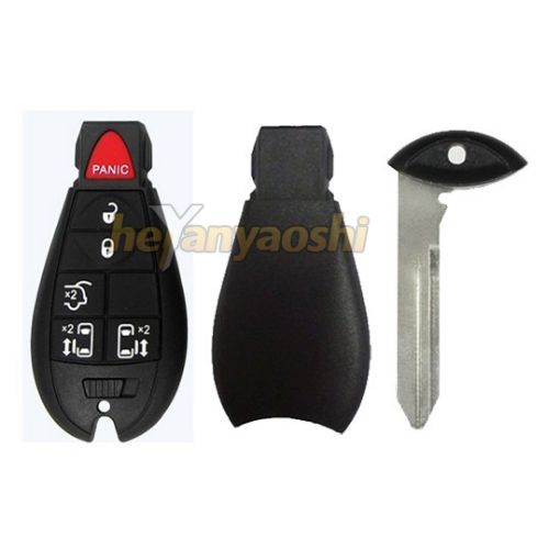 Picture of Aftermarket 6 Buttons Proximity Remote Key for Chrysler IYZ-C01C