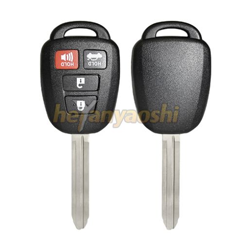 Picture of Aftermarket 4 Buttons Remote Head Key for Toyota HYQ12BDM HYQ12BEL