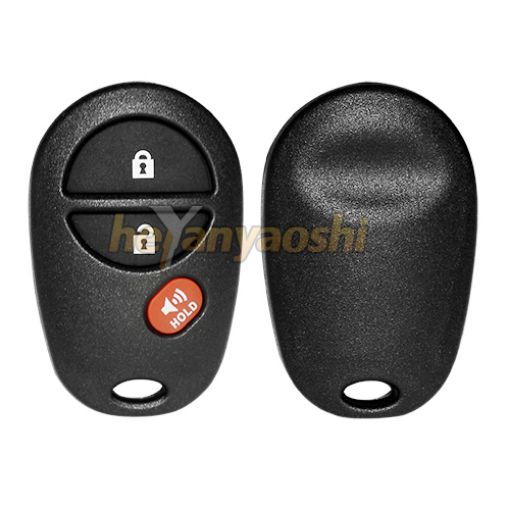 Picture of Aftermarket 3 Buttons Keyless Entry Remote Key for Toyota  GQ43VT20T