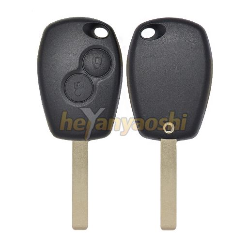 Picture of Replacement 2 Buttons Remote Head Key Shell for Renault W/ Battery Connector