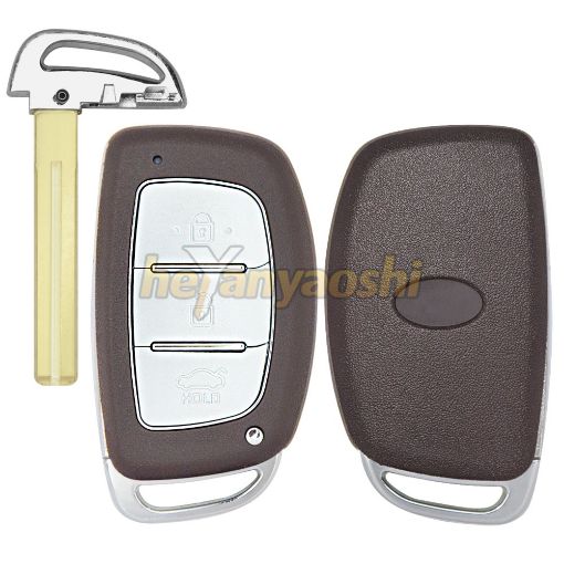 Picture of Replacement 3 Buttons Smart Remote Shell for Hyundai 