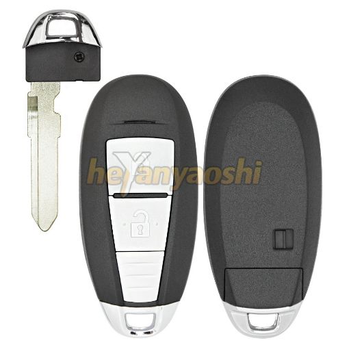 Picture of Replacement 2 Buttons Smart Remote Shell for Suzuki Battery in Middle