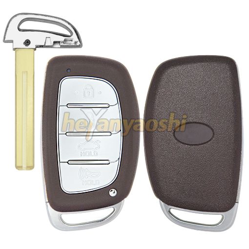 Picture of Replacement 4 Buttons Smart Remote Shell for Hyundai