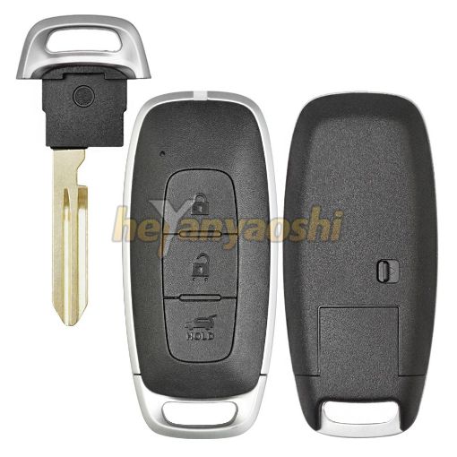 Picture of Replacement 3 Buttons(Hatch)  Smart Remote Shell for Nissan