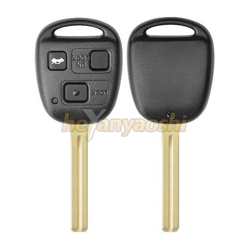 Picture of Aftermarket 3 Buttons Remote Head Key for Lexus 89070-33470