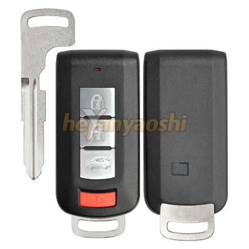 Picture of Aftermarket 4 Buttons Smart Remote Key for Mitsubishi OUC644M-KEY-N