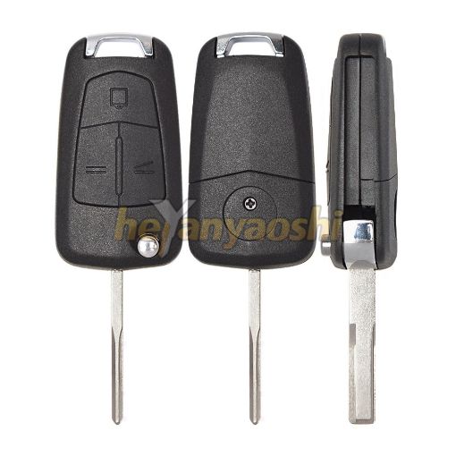 Picture of Aftermarket 3 Buttons Flip Remote Key for Opel / Vauxhall