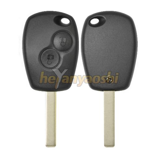 Picture of Aftermarket 2 Buttons Remote Head Key for Renault