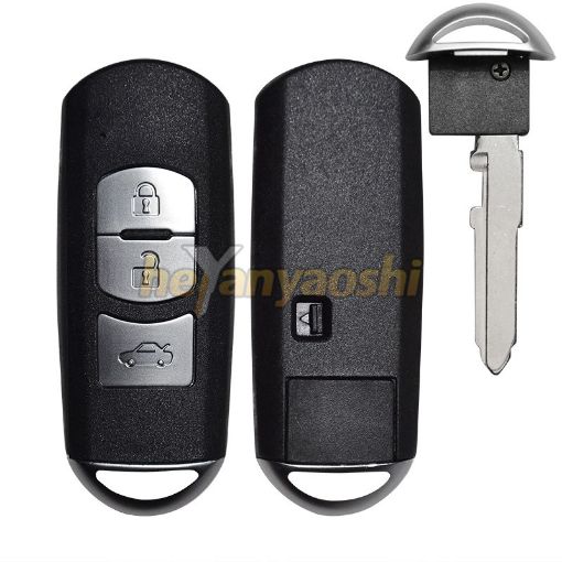 Picture of Replacement 3Buttons Smart Remote Shell for Mazda KDY5675DY