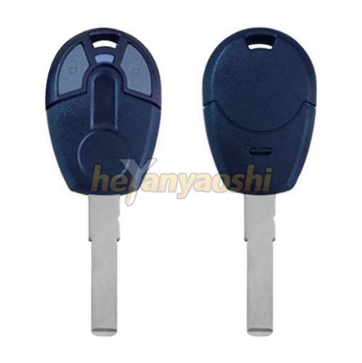 Picture of Replacement 2 Buttons Remote Head Key Shell for Fiat Black Color