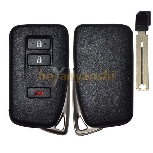 Picture of Replacement 3 Buttons Smart Remote Shell for Lexus HYQ14FBA 