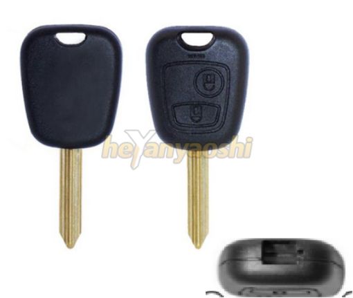 Picture of Replacement 2 Buttons Remote Head Key Shell for Citroen