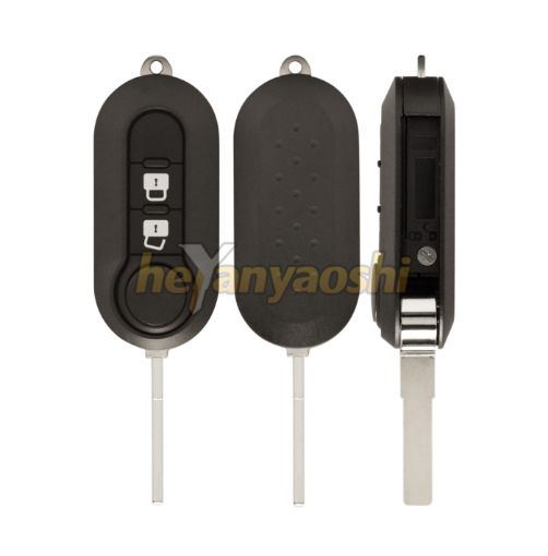 Picture of Replacement 2 Buttons Flip Remote Shell for Fiat 