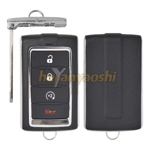 Picture of Replacement 4Buttons Smart Remote Shell for Jeep M3NWXFOB1