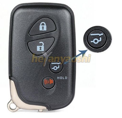 Picture of Replacement 4 Buttons Smart Remote Shell for Lexus HYQ14ACX