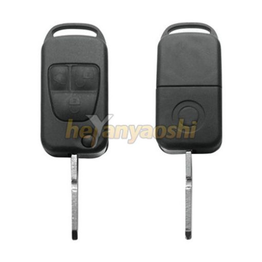 Picture of Replacement 3 Buttons Flip Remote Shell for Benz 