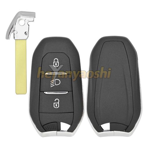 Picture of Replacement 3 Buttons Smart Remote Shell for Peugeot