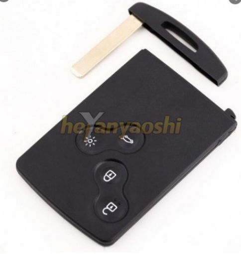 Picture of Replacement 4 Buttons Smart Remote Shell for Renault