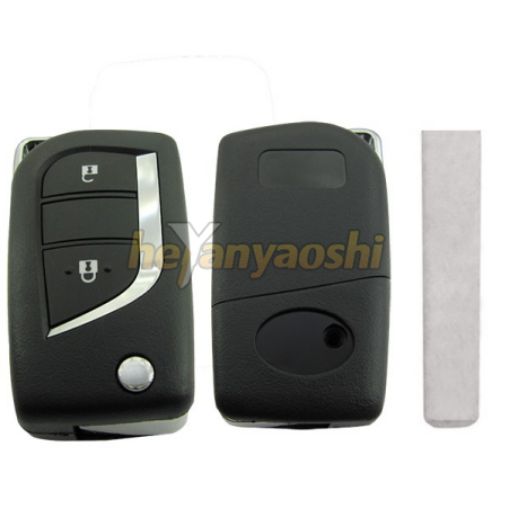 Picture of Replacement 2 Buttons Flip Remote Shell for Toyota