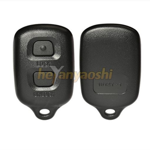 Picture of Replacement 2 Buttons Keyless Entry Remote Shell for Toyota Round Battery Place HYQ1512S