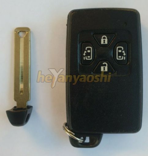 Picture of Replacement 4 Buttons Smart Remote Shell for Toyota