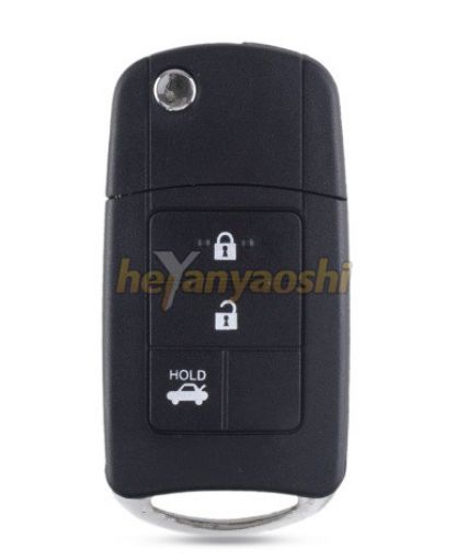 Picture of Replacement 3 Buttons Flip Remote Shell for Toyota