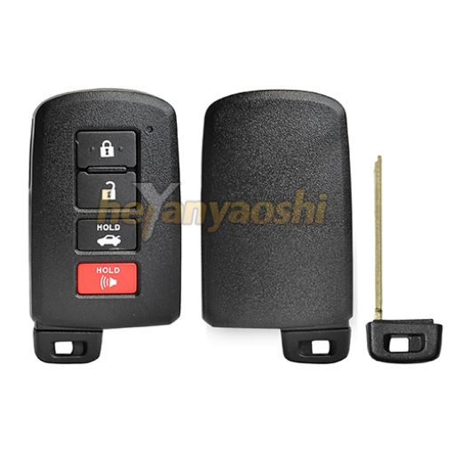 Picture of Replacement 4 Buttons Smart Remote Shell  for Toyota HYQ14FBA