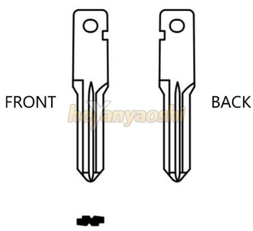 Picture of Remote Blade HU136TA for Renault 