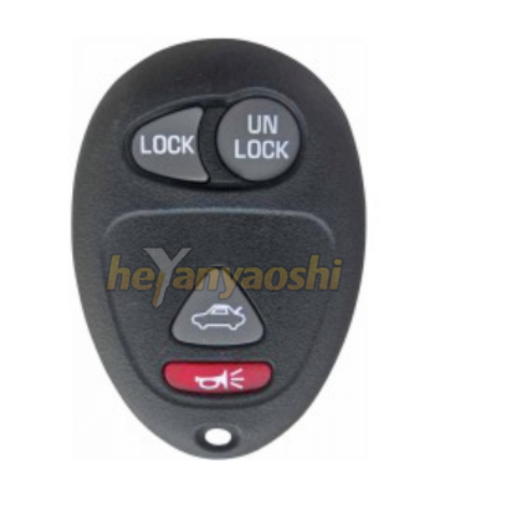 Picture of Replacement 4 Buttons Keyless Entry Remote Shell for GM W / O Battery Space 