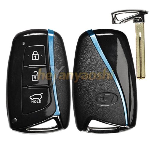 Picture of Replacement 3 Buttons Smart Remote Shell for Hyundai