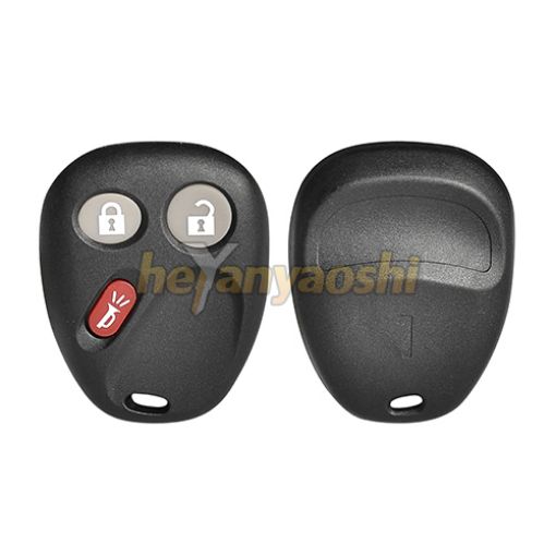 Picture of Replacement 3 Buttons Keyless Entry Remote Shell W/ Battery Space for GM LHJ011 